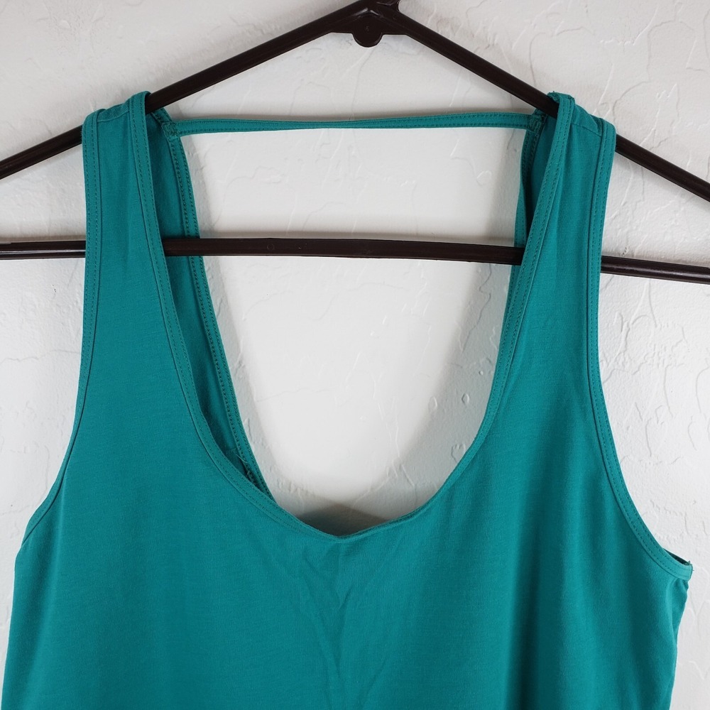 The North Face Tank Top Women's Medium Green Sleeveless Pullover Knit Top - Picture 4 of 10